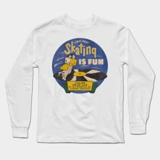 Skating is Fun Cam-Ark Roller Rink Vintage Defunct Skating Club Long Sleeve T-Shirt